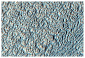 Surface Features of Debris Apron in Deuteronilus Mensae
