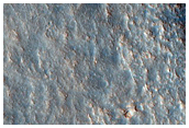 Lava Flows West of Elysium Region Rise
