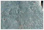 Degraded Channels North of Honda Crater
