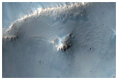 Rim of Lucaya Crater
