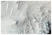 Outcrops on Crater Floor
