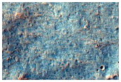 Ridges on Floor of Savich Crater

