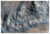 Channel in Lyot Crater
