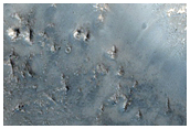 Mesas Near Northwest Flank of Hecates Tholus
