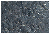 Ejecta of Rayed Crater West of Granicus Valles
