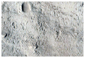 Overlapping Ejecta in Floor of Schiaparelli Crater

