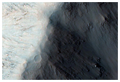 Monitor Southern Slopes of Coprates Chasma Ridge

