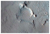 Possible Gullies in Crater
