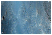Central Uplift in Libya Montes Region
