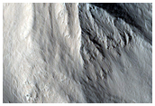 Alcove in Olympus Mons Basal Scarp
