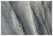 Layers Exposed in Wall of Depression South of Ius Chasma
