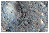 Exposed Sediments on Chyrse Planitia Margin
