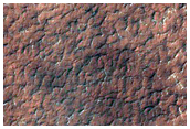 OMEGA Sublimation Study Area
