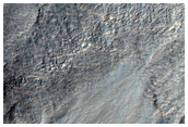 Gullied Crater Wall
