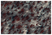 OMEGA Sublimation Study Area
