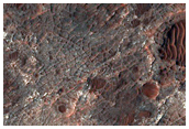 Putative Chloride Deposit in Ladon Valles Basin
