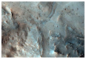 Thin Landslide in Ius Chasma
