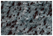 OMEGA Sublimation Study Area