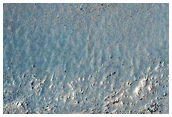 Terrain Sample on Rim of Lowell Crater
