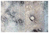 Two Fresh Craters in Isidis Planitia