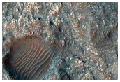 Bedrock North of Hellas Planitia