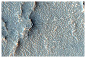 Layers along Crater Rim in Noachis Terra