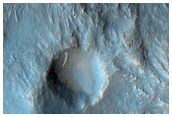 Gullies in Crater in Terra Cimmeria