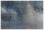 Ejecta from Well-Preserved Crater