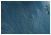 Layers in Depression Near Tikhonravov Crater