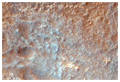 Central Structure of Crater Inside Roddenberry Crater