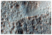 Textured Surface East of Hale Crater