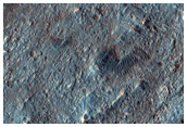Rocky Ejecta Lobe from Ritchey Crater