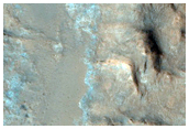 Layers in Channel Wall in Libya Montes