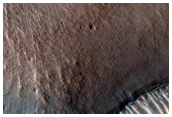 Trough in Thaumasia Region