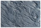 Layered Bedrock in Arabia Region