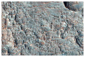 Bedrock in Ladon Valles Basin