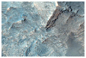 Layers in Depression North of Hellas Planitia
