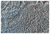 Pedestal Crater Margin in Hellas Region
