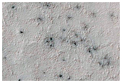 Spider Terrain Not on South Polar Layered Deposit
