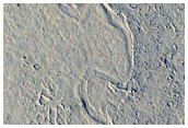 Uplifted Terrain in Southern Elysium Planitia
