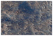 Contact between Units South of Arsia Mons
