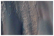 Dunes in Lowell Crater
