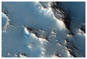 Dendritic Relief Near Granicus Valles
