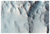 Layers Exposed in Crater in Solis Planum
