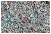 Rocky Material on Crater Floors

