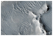 Layered Materials in Crater in Arabia Terra
