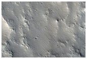 Craters in Jovis Fossae Region

