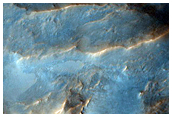Floor of Baldet Crater