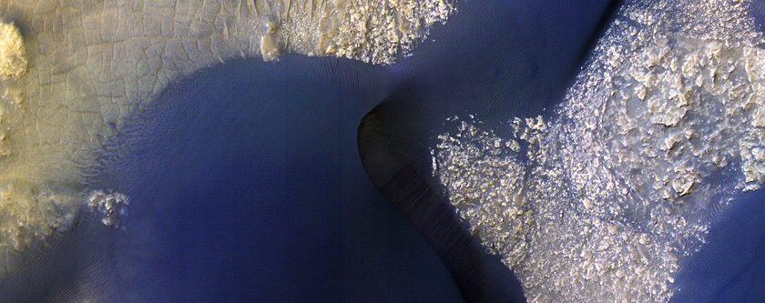The Changing Dunes of Wirtz Crater