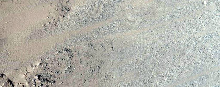 Layers in Depression South of Louros Valles
